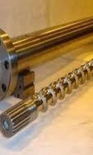 Cilindro e rosca para extrusora Cilindro e rosca para extrusora