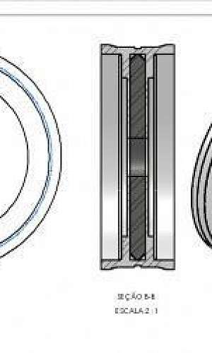 Gaxeta para cilindro pneumático Gaxeta para cilindro pneumático