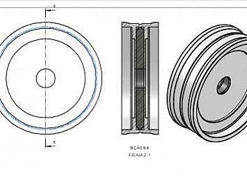 Gaxeta para cilindro pneumático Gaxeta para cilindro pneumático