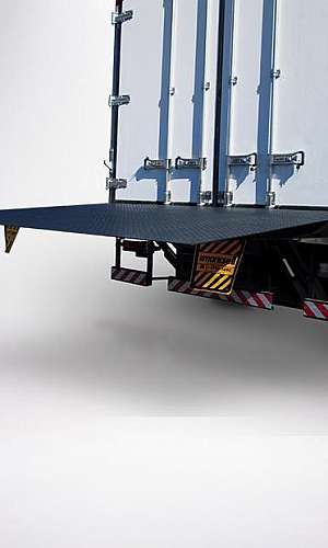 Plataforma hidráulica para caminhão baú Plataforma hidráulica para caminhão baú