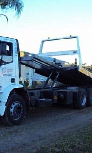 Plataforma hidráulica para caminhão guincho Plataforma hidráulica para caminhão guincho