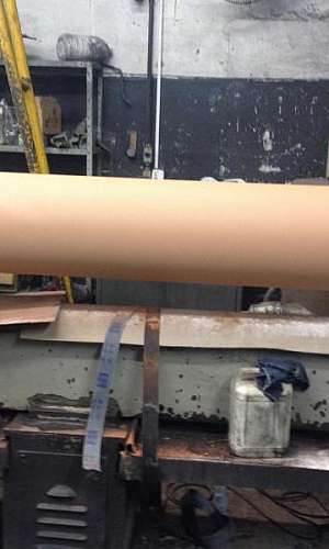 Revestimento de cilindros com borracha Revestimento de cilindros com borracha