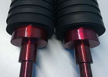 Revestimento de cilindros em neoprene Revestimento de cilindros em neoprene